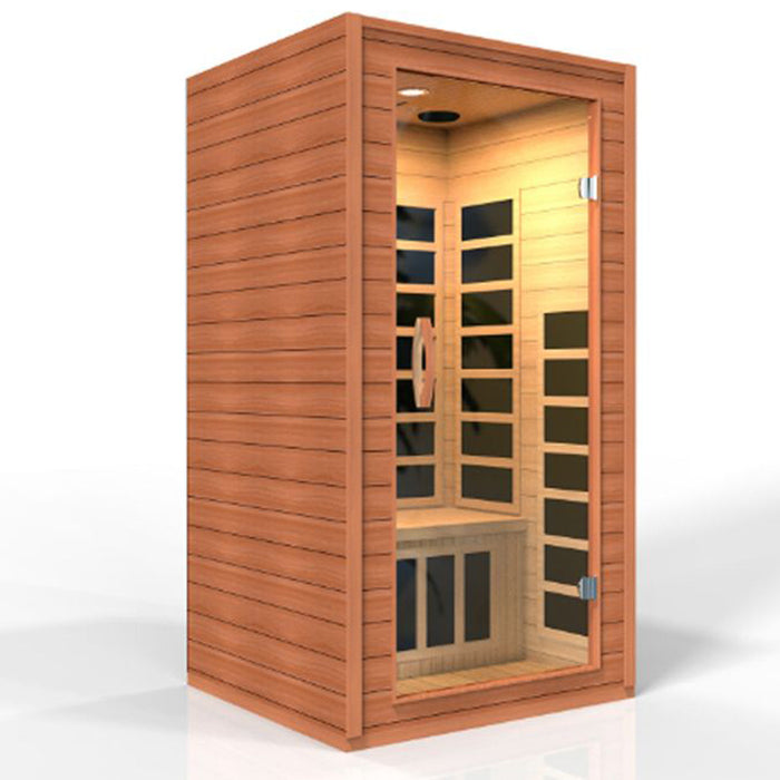 Dynamic Saunas - Avila Elite DYN-6103-01 | 1-2 Person Indoor Ultra Low EMF Far Infrared