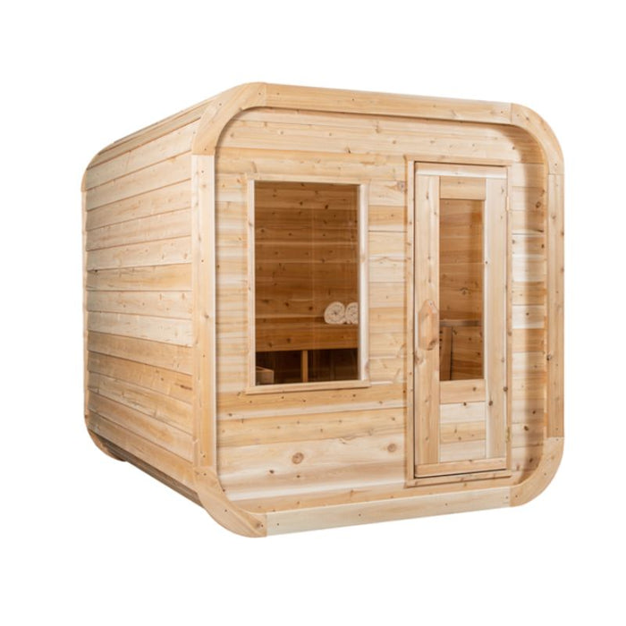 Dundalk Luna CTC22LU Outdoor Traditional Steam Sauna - 2-3 Person