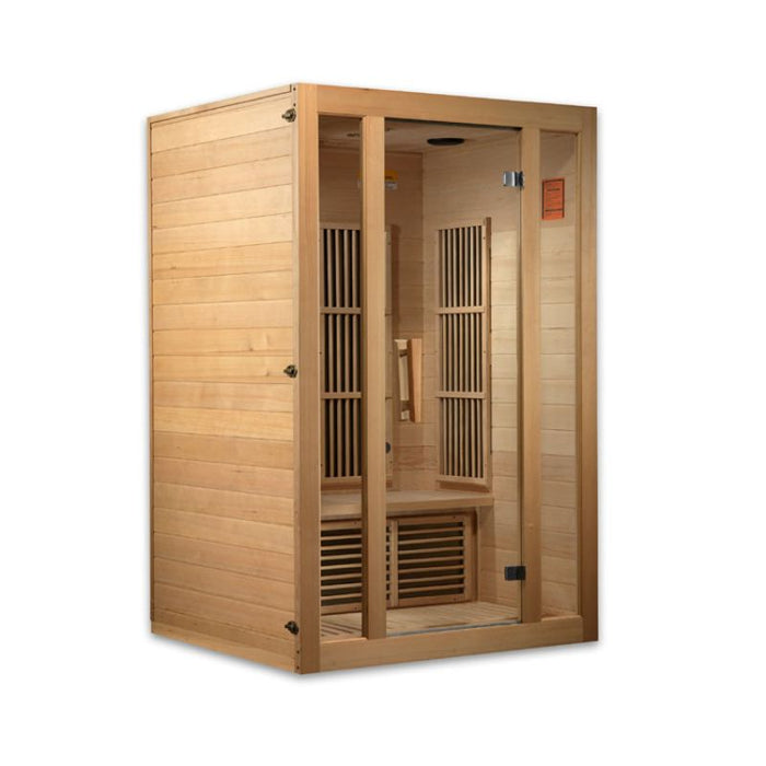 Maxxus 2 Person Sauna - Seattle MX-J206-01 | Low EMF, Indoor FAR Infrared Sauna