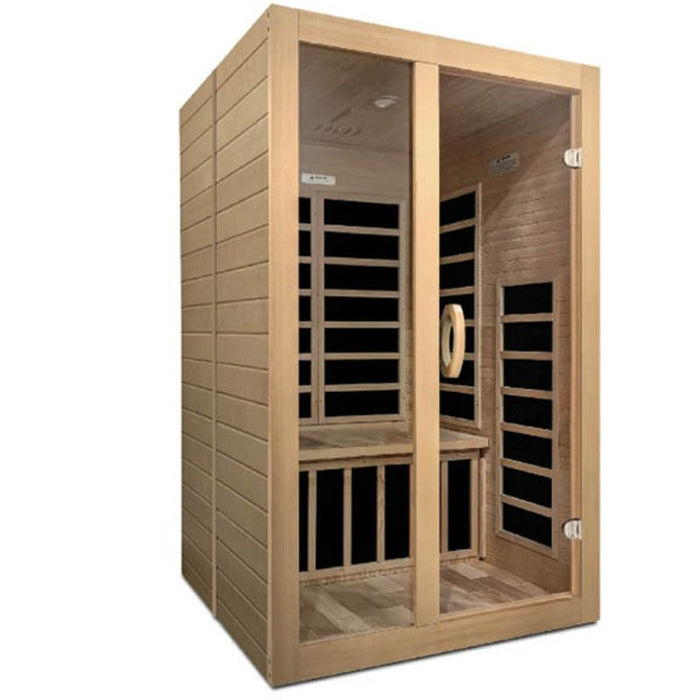 Dynamic Saunas Santiago Low EMF DYN-6209-01 | 2 Person Indoor Far Infrared